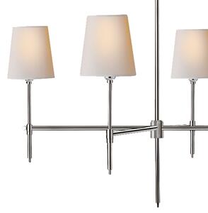 Bryant Chandelier Nickel, Polished Nickel - Andrew Martin