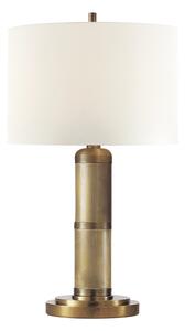 Longacre Table Lamp Brass, Table Lamp, Small, Hand-Rubbed Antique Brass - Andrew Martin