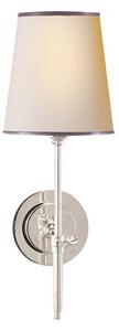 Bryant Wall Light Nickel, Wall Light, Polished Nickel - Andrew Martin