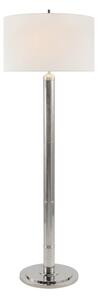 Longacre Floor Lamp Nickel, Floor Lamp, Polished Nickel - Andrew Martin