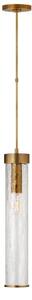 Liaison Pendant Brass, Pendant Light, Antique-Burnished Brass - Andrew Martin