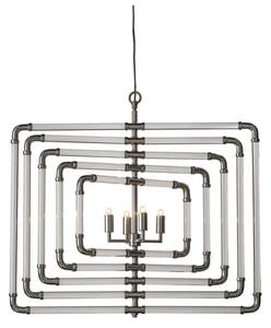 Stream Pendant Light, Acrylic/Nickel - Andrew Martin Kelly Hoppen