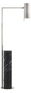 Alma Floor Lamp Nickel, Floor Lamp, Polished Nickel - Andrew Martin