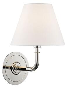 Esme Wall Light Nickel, Wall Light, Polished Nickel - Andrew Martin