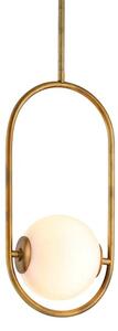 Everley Pendant Light, Small, Brass - Andrew Martin