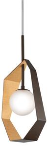 Origami Pendant Light, Black/Bronze/Gold - Andrew Martin