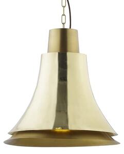 Bell Pendant Light, Brass/Gold - Andrew Martin Kelly Hoppen