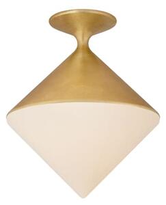 Sarnen Flush Gild, Ceiling Light, Gold - Andrew Martin