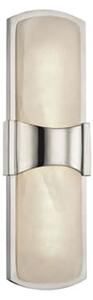 Valencia Wall Light Nickel, Wall Light, Small, Polished Nickel - Andrew Martin