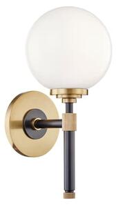 Bowery Orb Wall Light Bronze, Wall Light, Old Bronze - Andrew Martin