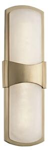 Valencia Wall Light Brass, Wall Light, Small, Aged Brass - Andrew Martin