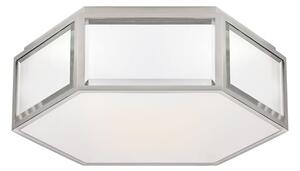 Bradford Flush Nickel, Ceiling Light, Polished Nickel - Andrew Martin