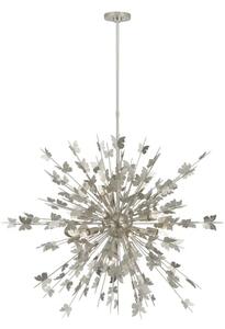 Farfalle Chandelier Silver, Chandelier, Burnished Silver Leaf - Andrew Martin