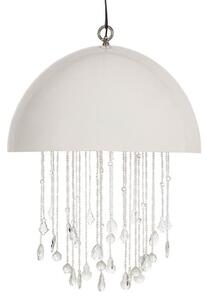 Lunar Chandelier, Large, White - Andrew Martin