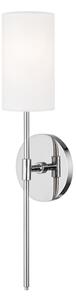 Olivia Wall Light Nickel, Wall Light, Polished Nickel - Andrew Martin