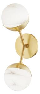 Saratoga Wall Light, Brass - Andrew Martin