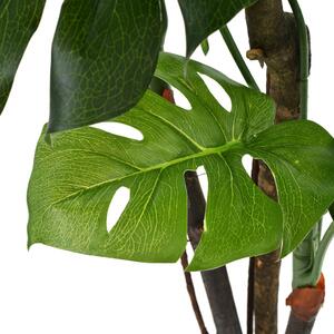 Artificial Monstera Plant with Pot 130 cm Green