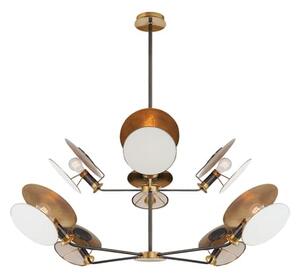 Osiris Chandelier Bronze, Bronze/Antique Brass - Andrew Martin