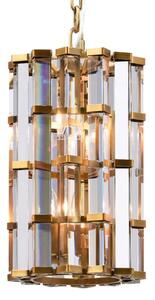 Night Rod Pendant Light, Brass - Andrew Martin Timothy Oulton