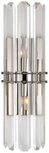 Bonnington Wall Light Nickel, Wall Light, Polished Nickel - Andrew Martin