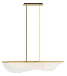 Nyra Pendant Brass, Pendant Light, Plated Brass - Andrew Martin