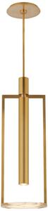 Melange Pendant Brass, Pendant Light, Medium, Antique-Burnished Brass - Andrew Martin