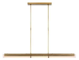 Precision Pendant Brass, Pendant Light, Antique-Burnished Brass - Andrew Martin