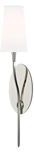 Rutland Wall Light Nickel, Wall Light, Polished Nickel - Andrew Martin