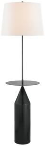 Zephyr Floor Lamp, Floor Lamp, Black/Iron - Andrew Martin