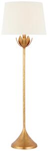 Alberto Floor Lamp Gold Leaf, Floor Lamp, Antique Gold Leaf - Andrew Martin