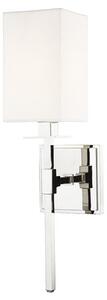 Taunton Wall Light Nickel, Wall Light, Polished Nickel - Andrew Martin