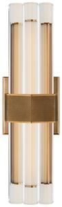 Fascio Wall Light Brass, Wall Light, Small - Andrew Martin