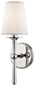 Islip Wall Light Nickel, Wall Light, Polished Nickel - Andrew Martin