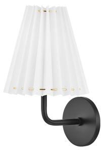 Demi Wall Light Black, Wall Light, Solid Black - Andrew Martin