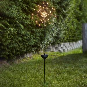 Firework LED solar light with ground spike