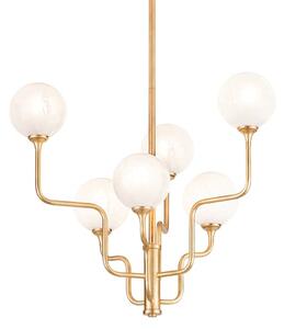 Onyx Chandelier, Brass - Andrew Martin