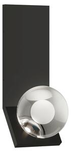 Mina Wall Light Nightshade Black, Wall Light - Andrew Martin