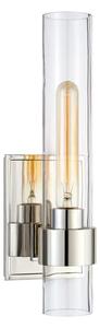 Presidio Wall Light Nickel, Wall Light, Polished Nickel - Andrew Martin