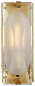 Castle Peak Wall Light Brass, Wall Light, Soft Brass - Andrew Martin