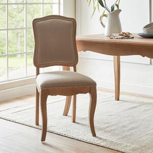 Giselle Set of 2 Dining Chairs, Mango Wood Natural