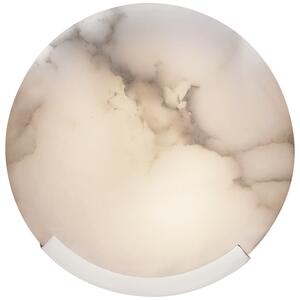 Melange Disc Wall Light Nickel, Wall Light, Polished Nickel - Andrew Martin