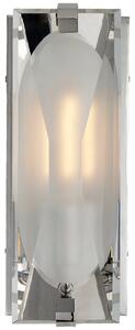 Castle Peak Wall Light Nickel, Wall Light, Polished Nickel - Andrew Martin