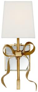 Ellery Wall Light Cream, Wall Light, Soft Brass & Cream Shade - Andrew Martin