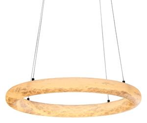 Alabaster Pendant Light, Medium - Andrew Martin Timothy Oulton