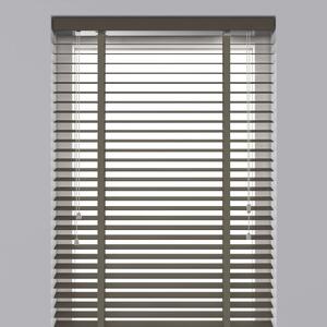 Decosol Horizontal Blinds Wood 50 mm 100x130 cm Taupe