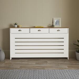 Banbury Large Radiator Cover Cream