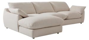 Fulton Sofa, Left Hand Facing, Corner Sofa, Left Hand Facing, Light Neutral - Andrew Martin Linen