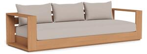 Bora 3 Seater Sofa, 3 Seater, Teak - Andrew Martin