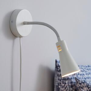 Nola Adjustable Easy Fit Plug In Wall Light Ivory Ivory