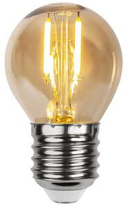 LED bulb E27 0.23 W G45 filament 24 V amber 4-pack
